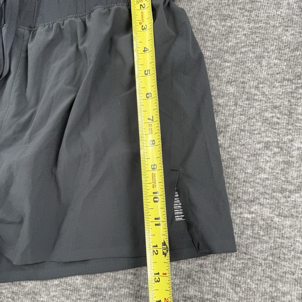 Ten Thousand Distance Short TTSH007 Mens Large Black NWT Lined 3in Running Gym - Picture 3 of 7